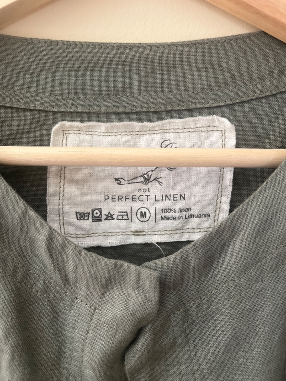 notPERFECT Linen Cropped Jacket - Picture 2 of 5